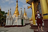 Yangon Myanmar. Shwedagon Pagoda (the Golden Stupa).  